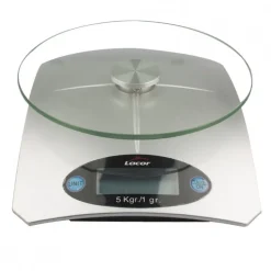 Pesa de Cocina Sobremesa Cristal 5kg/1gr Lacor