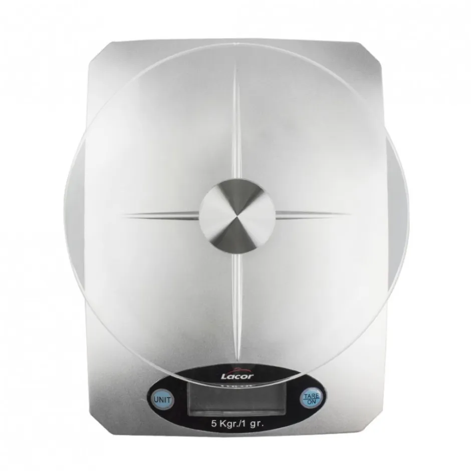Pesa de Cocina Sobremesa Cristal 5kg/1gr Lacor