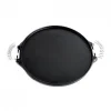Plancha Fierro Redonda con Asas de Alambre 31cm Dussel