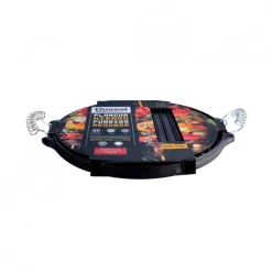 Plancha Fierro Redonda con Asas de Alambre 31cm Dussel