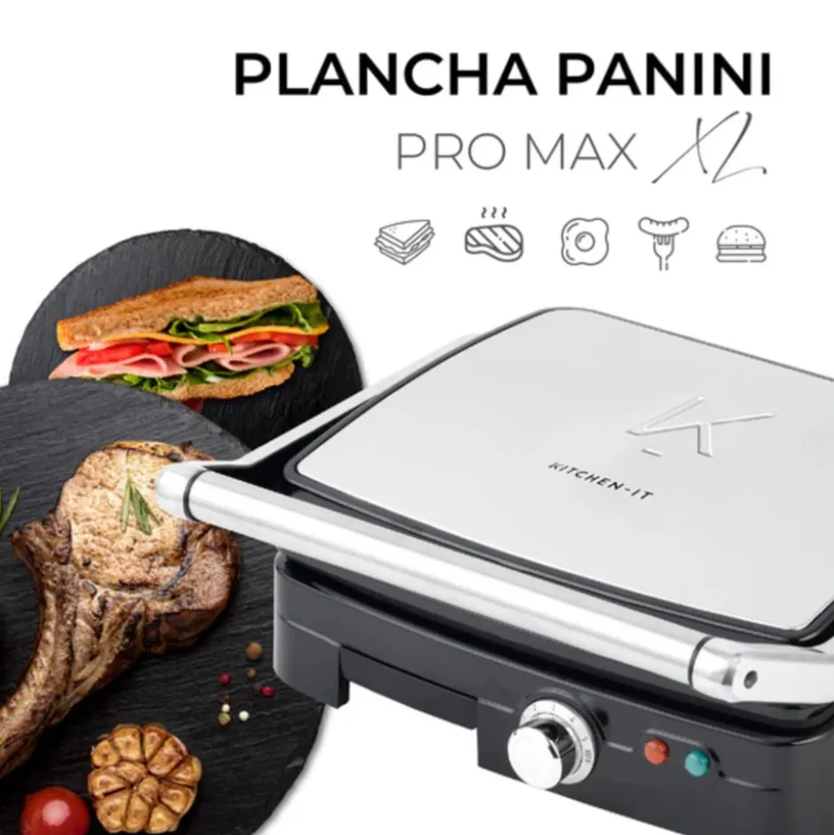 Plancha Panini Pro Max XL Kitchen-it