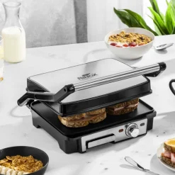 Plancha Sandwichera Eléctrica Lisa EVR-1 Rinox