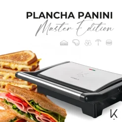 Plancha Sandwichera Panini Master Series Kitchen-it