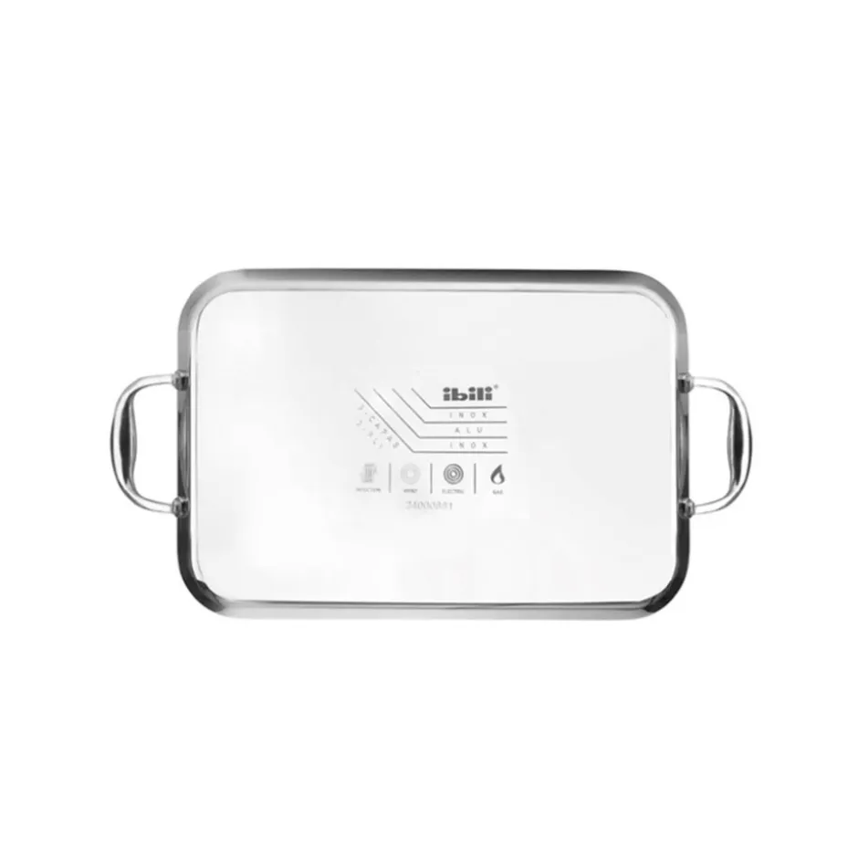 Plancha 38x25cm Triply Natural Cooking Ibili