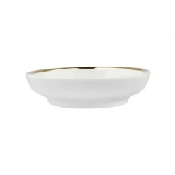 Platillo Mantequilla 8cm Filete Oro Limoges