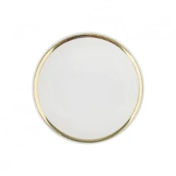 Platillo Mantequilla 8cm Filete Oro Limoges