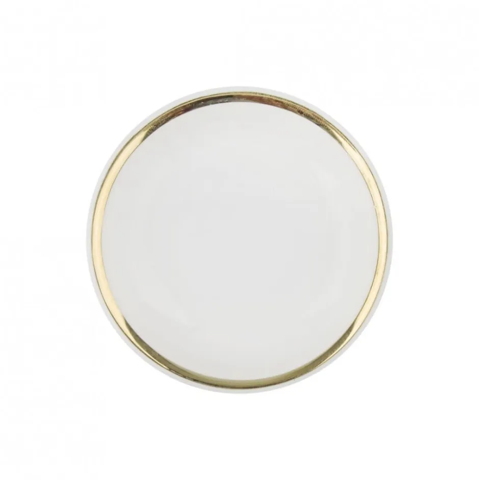 Platillo Mantequilla 8cm Filete Oro Limoges
