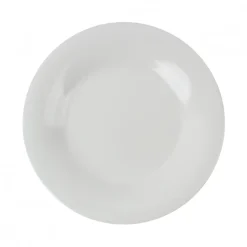 Plato Bajo Blanco Melamina 23,5cm Efay