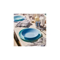 Plato Bajo 27cm Celeste Diwali Luminarc