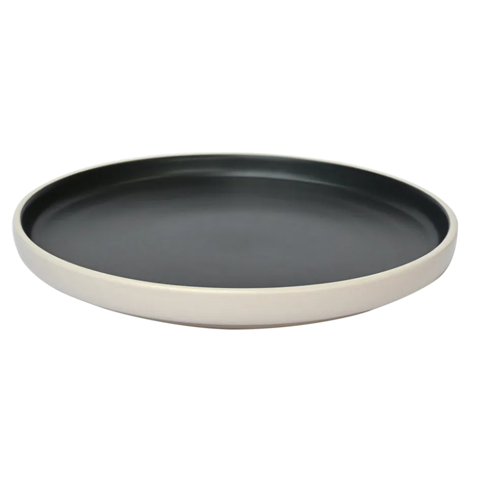Plato Bajo 20cm Olive Lugano