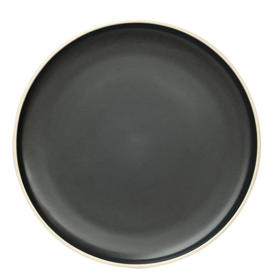 Plato Bajo 20cm Olive Lugano