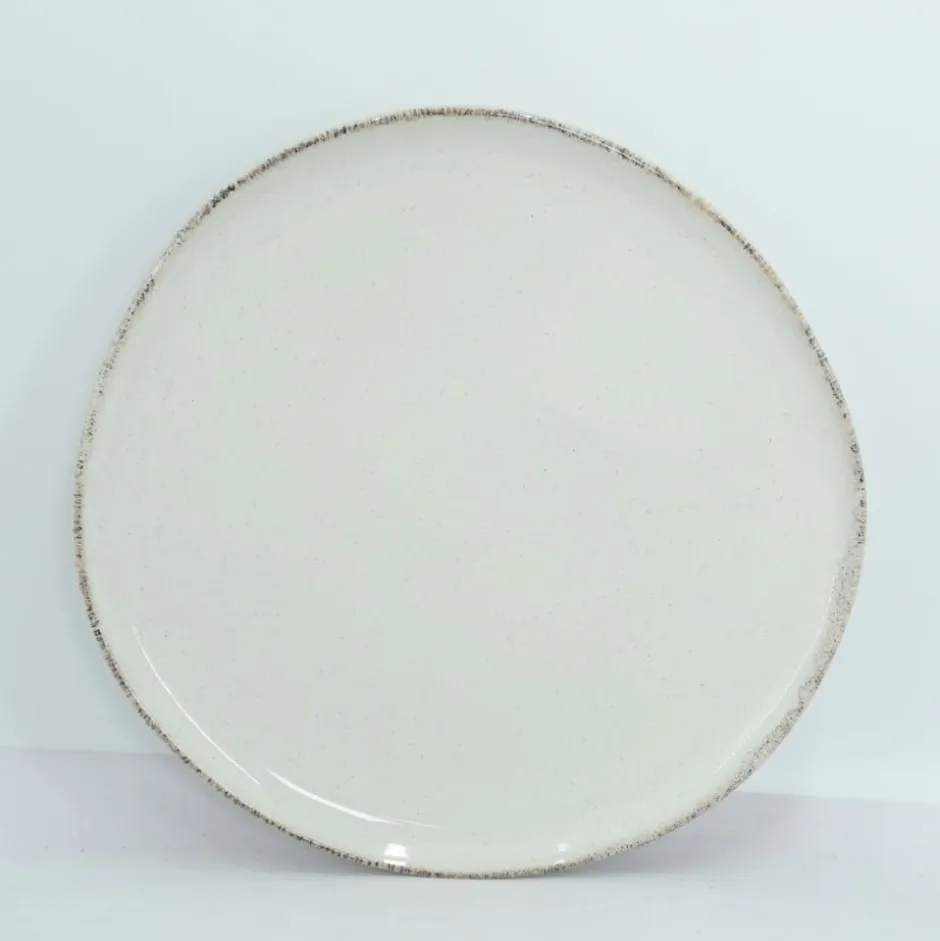 Plato Bajo 27cm White Sand Lugano