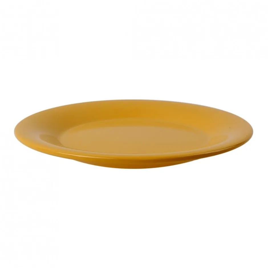 Plato Bajo de Melamina Amarillo 23,5cm Efay