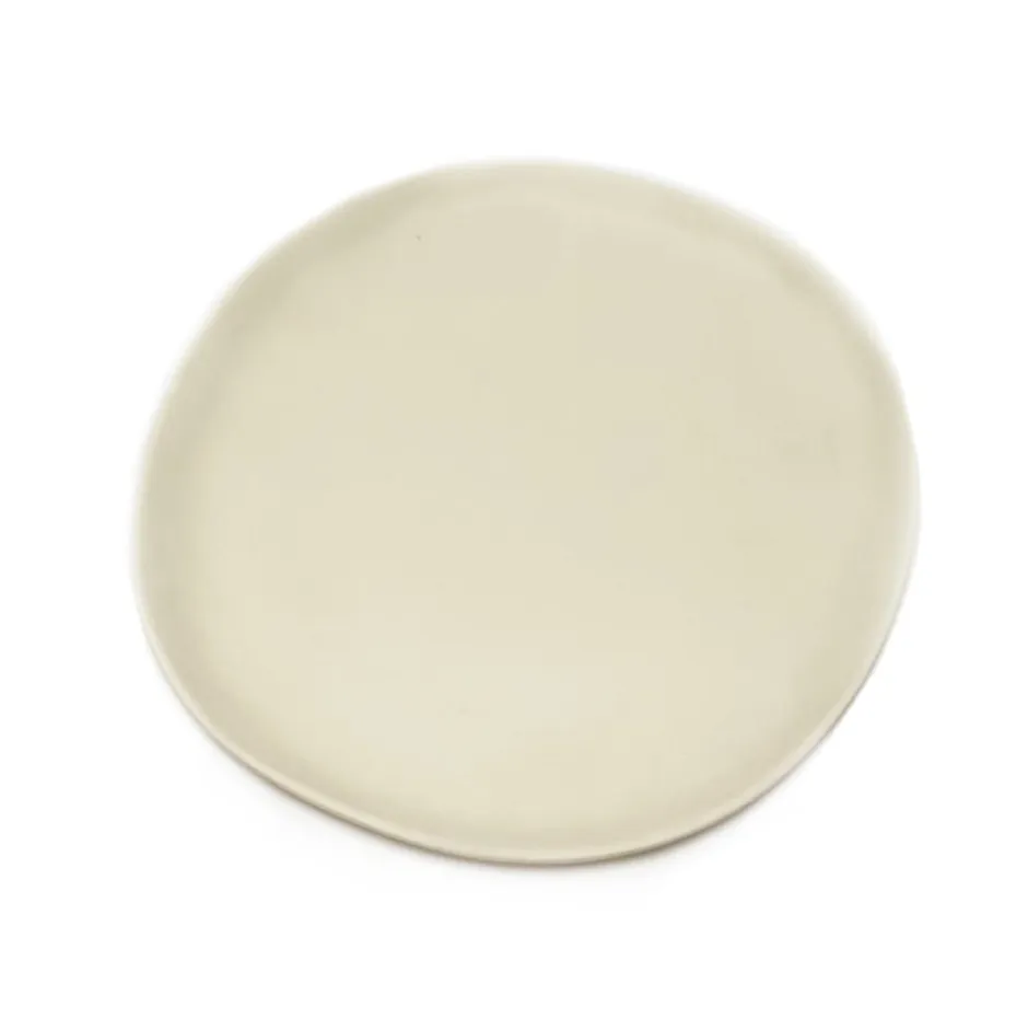 Plato Bajo Melamina Ivory 20cm Lugano