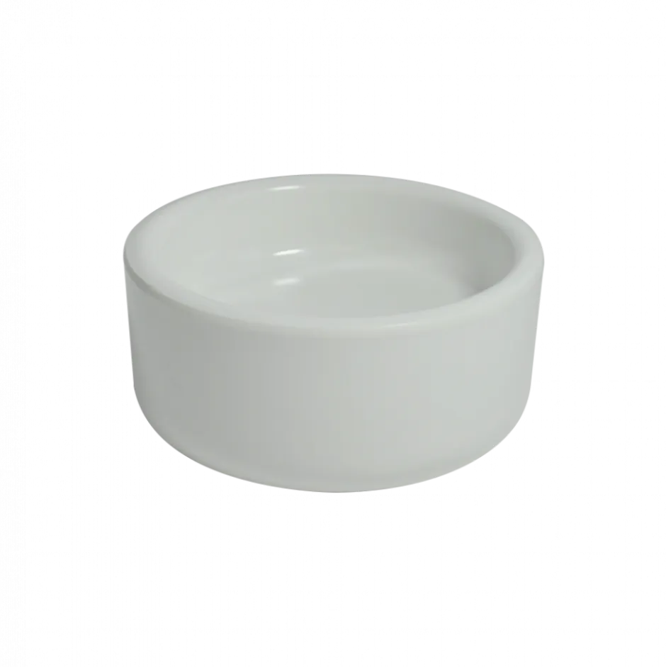 Plato de Mantequilla Melamina Blanco 6,5cm Efay