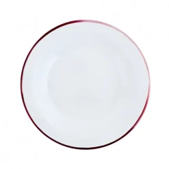 Plato Hondo Acero Esmaltado 24cm Bordeaux Ibili