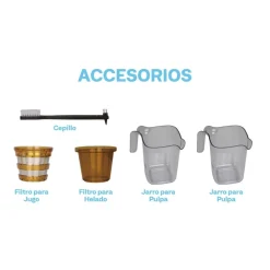 Prensadora de Jugo En Frío Slow Juicer Pro EasyWays