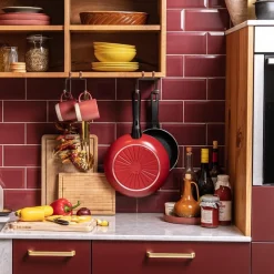 Sartén 24cm Rojo Caprera Ballarini