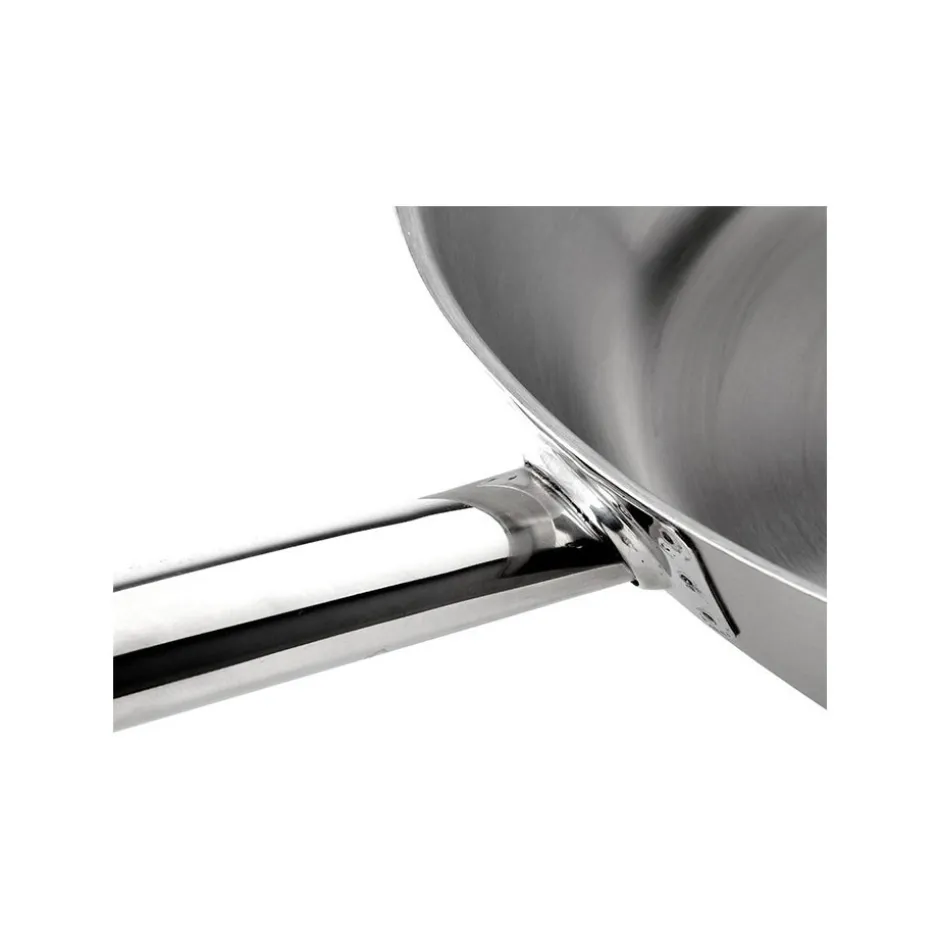 Sartén Lacor con Mango Atérmico Acero Inoxidable 28cm