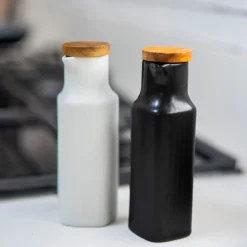Set 2 Alcuza Cerámica Cuadradas 500ml Simplit
