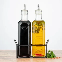 Set Alcuza 600 ml + Base Metálica Kilner