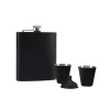Set Bar 4 pzs Licorera negro Lugano