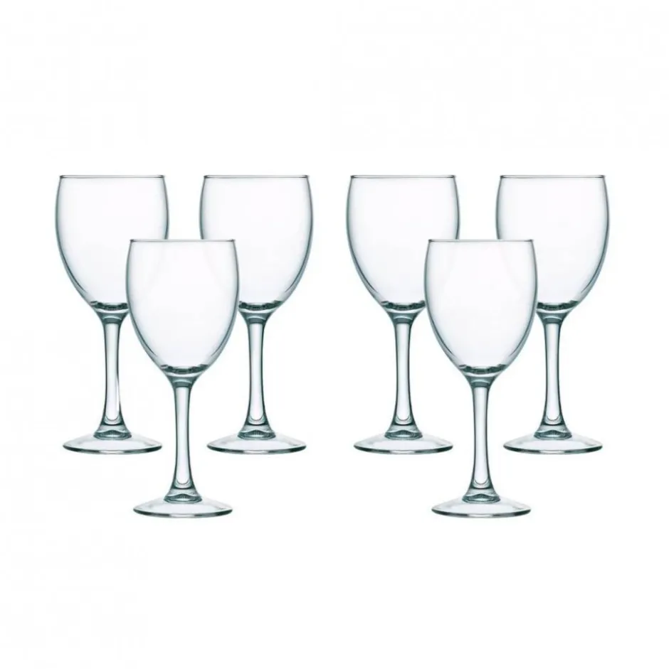 Set 6 Copas Tinto 230ml Princesa Arcoroc