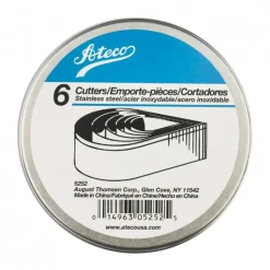 Set Cortadores 6 Piezas Lagrimas Ateco