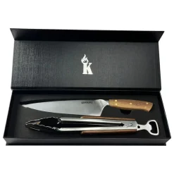 Set Cuchillo Catemu y Tenaza Parrillera Kangkawe