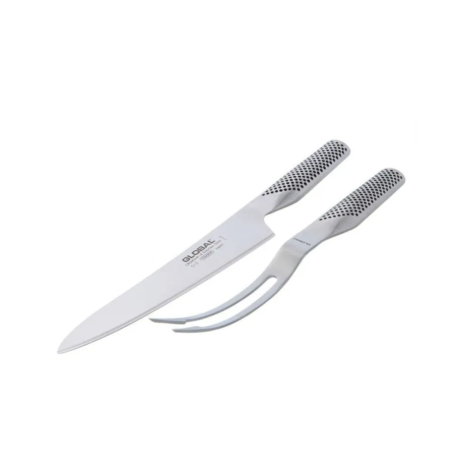 Set 2 cuchillos para asado Global g313