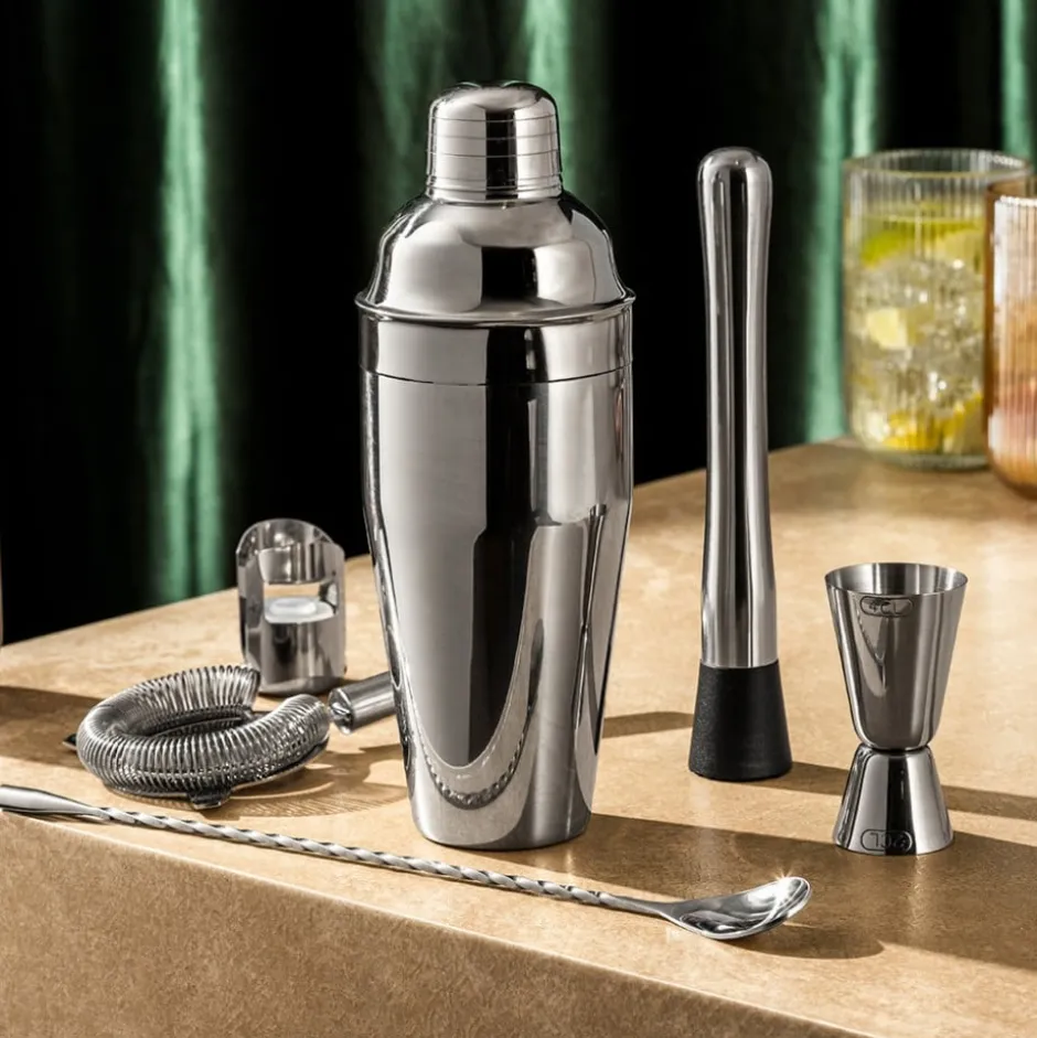Set de Bar 6pzs Acero Manhattan Pro Lugano