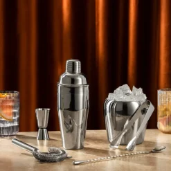 Set de Bar 6pzs Acero Manhattan Ice Lugano