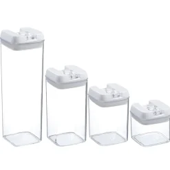Set de 7 Contenedores Herméticos Transparente Simplit