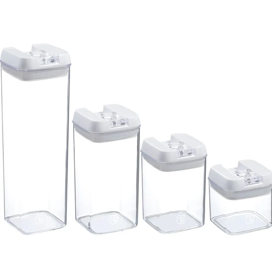 Set de 7 Contenedores Herméticos Transparente Simplit