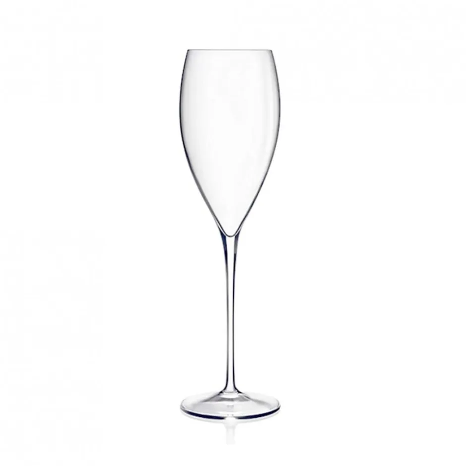 Set de 6 Copas Flauta 320ml Magnifico Luigi Bormioli