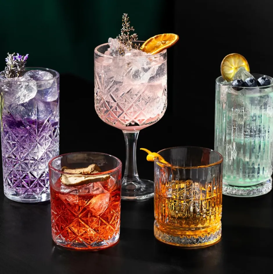 Set de 6 Copas 450ml Square Broadway Lugano