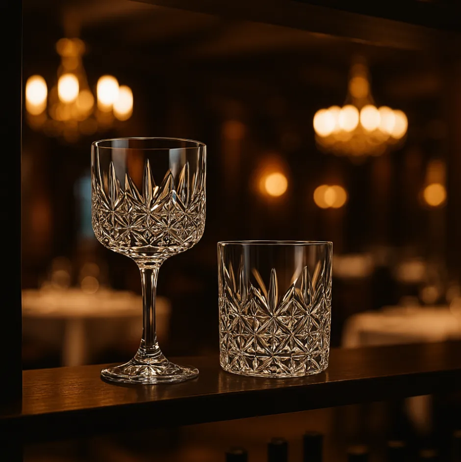Set de 6 Copas 450ml Square Broadway Lugano