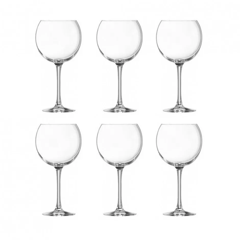 Set de 6 Copas Vino 580ml Cabernet Ballon Chef & Sommelier