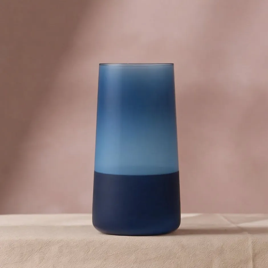 Set de 4 Vasos Altos 540ml Azul Rakle