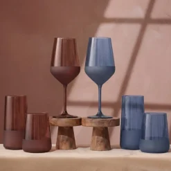 Set de 4 Vasos Altos 540ml Burdeo Rakle