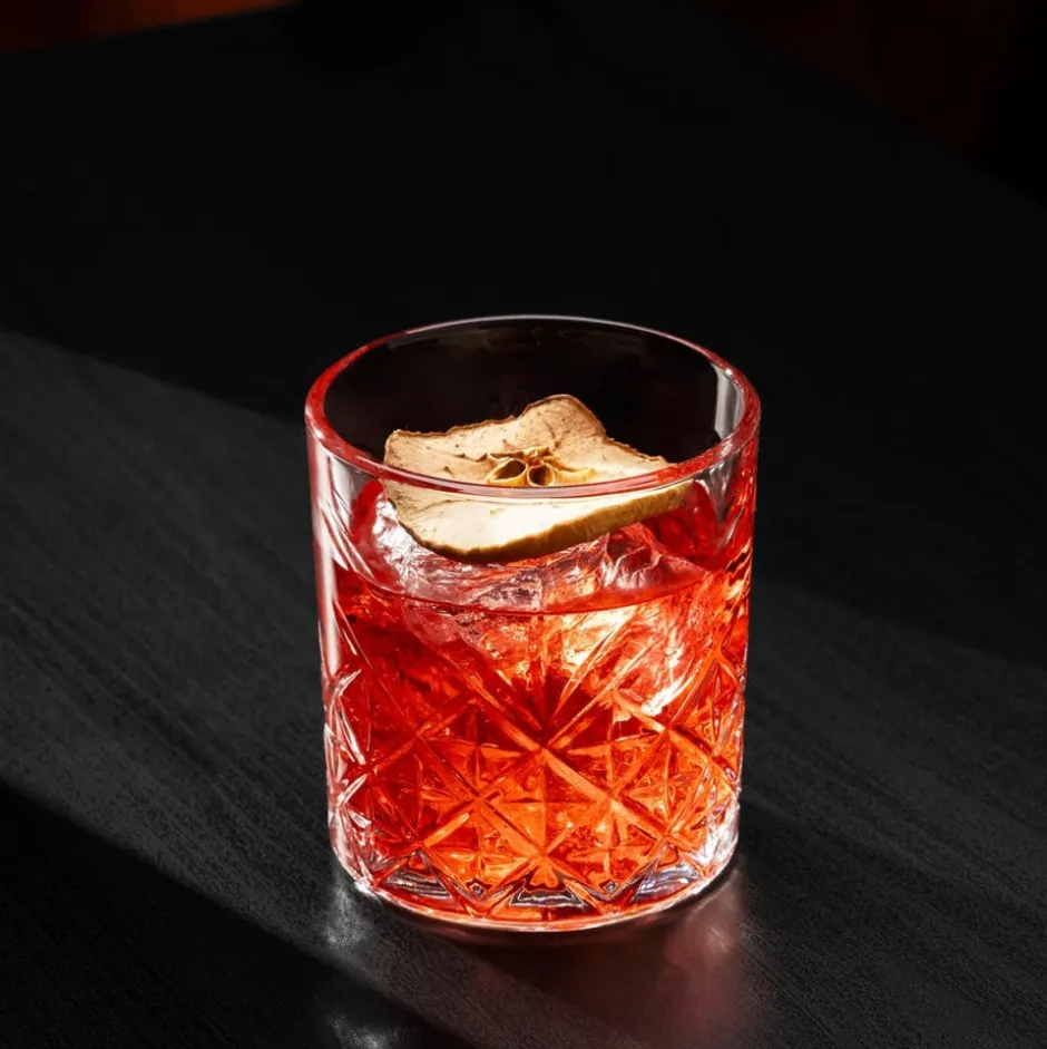 Set de 6 Vasos Bajos 320ml Square Broadway Lugano