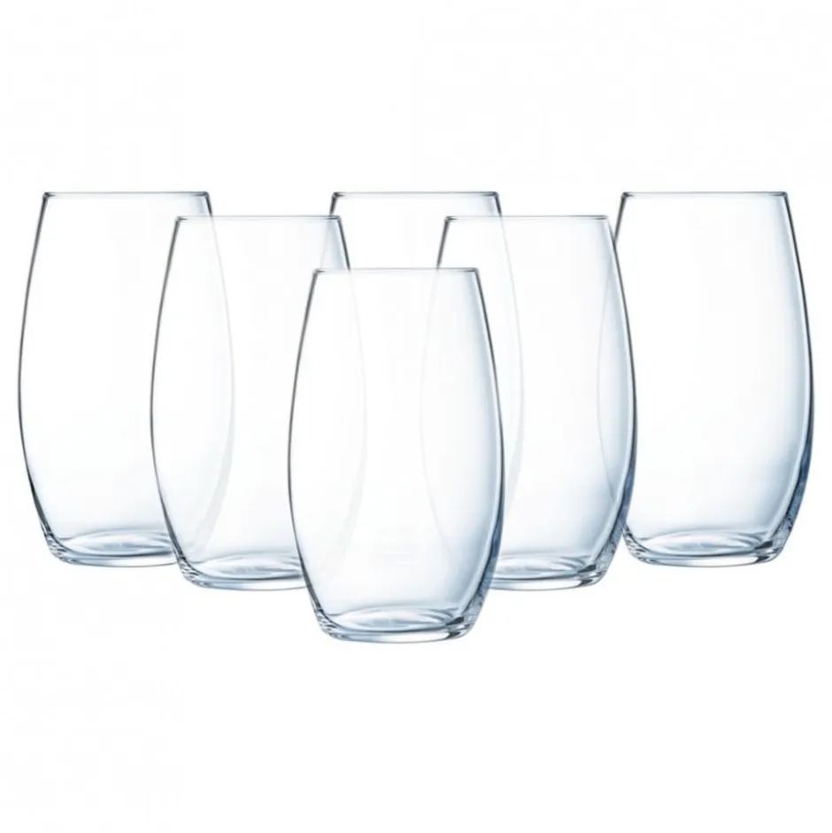 Set de 6 Vasos Whisky Alto 440ml Primary Chef & Sommelier