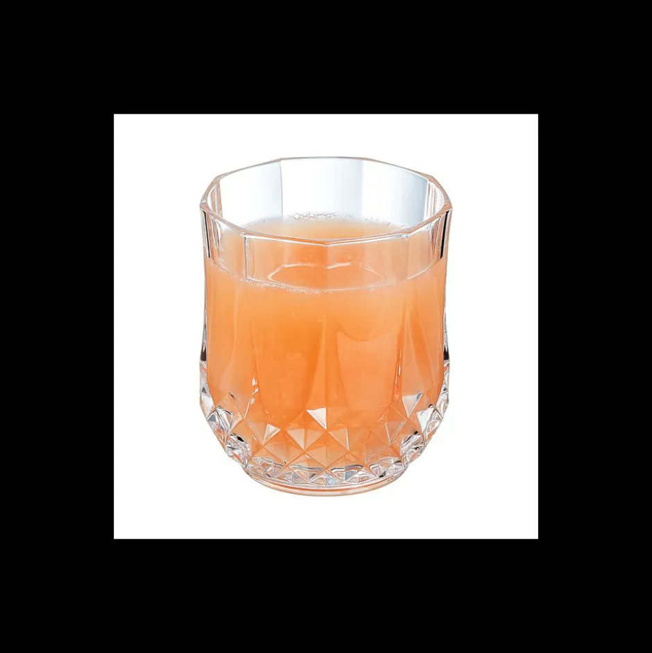 Set de 6 Vasos Whisky Bajo 320ml Longchamp Cristal D´Arques