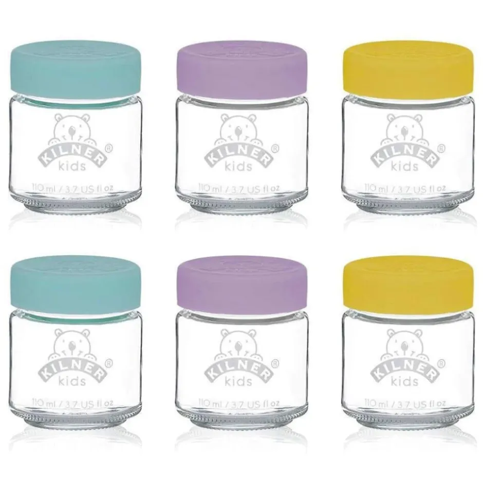 Set 6 Frascos Bebé 110ml Kilner