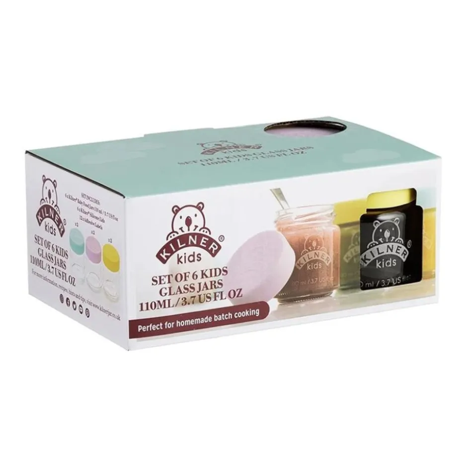 Set 6 Frascos Bebé 110ml Kilner