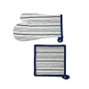 Set Guante y Tomaolla con Líneas Azul FTA