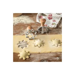 Set 2 Moldes Estrella y Flor para Galletas Marcato