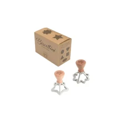 Set 2 Moldes Estrella y Flor para Galletas Marcato