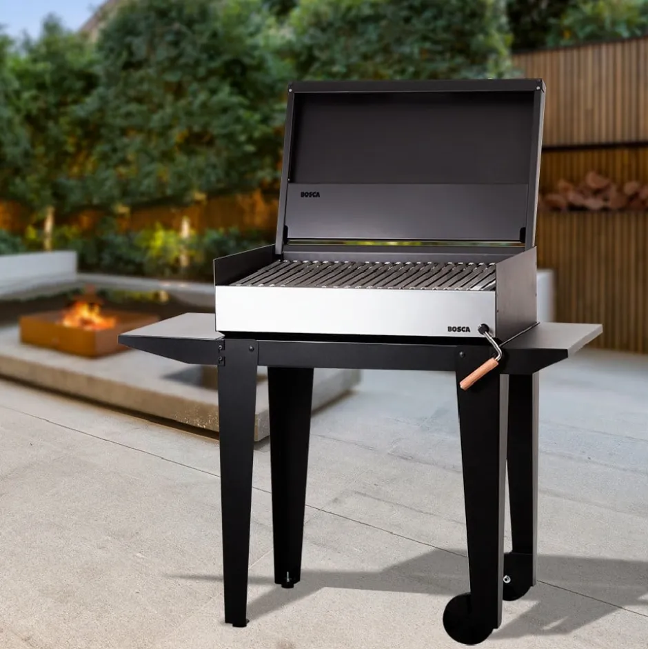 Set Parrilla Block 750 + Carro 750 Quillay Bosca