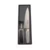 Set 2 piezas Cuchillo G2 y Afilador 220GD Global